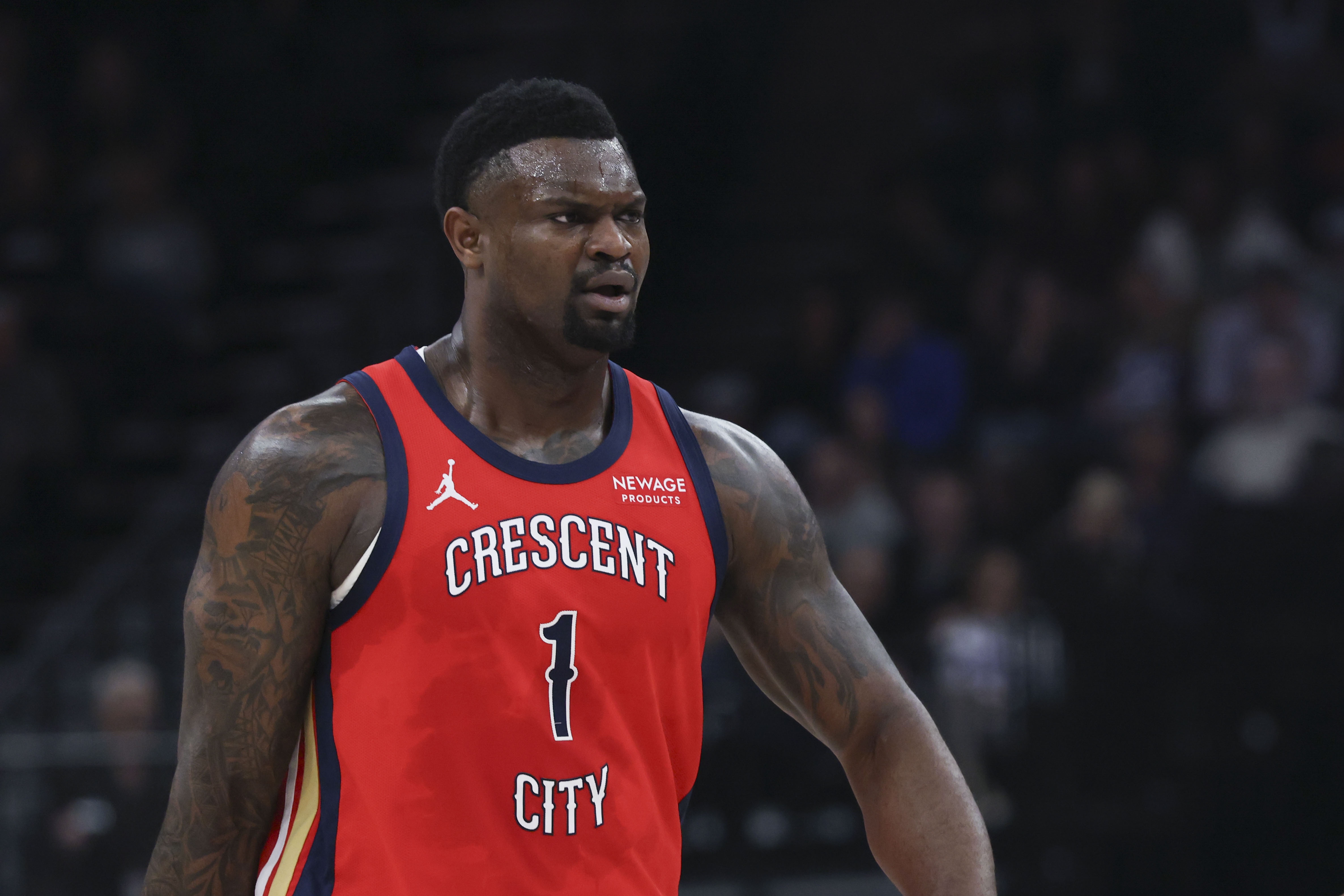 半岛体育-高效表现但出现关键失误！锡安10中7&amp;罚球9中7 砍下21分5板2帽